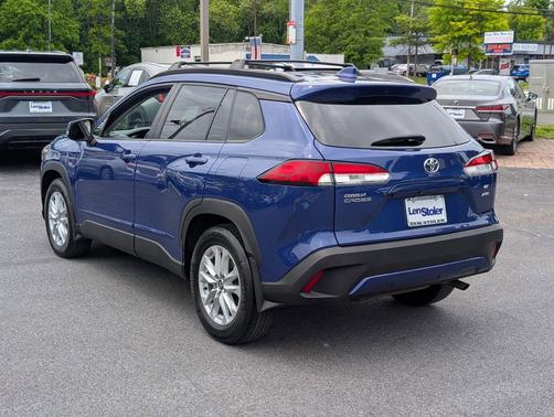 Blue Crush Metallic 2023 Toyota Corolla Cross LE