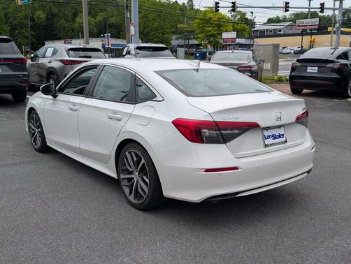 Platinum White Pearl 2023 Honda Civic Touring