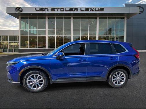 Blue 2024 Honda CR-V EX AWD