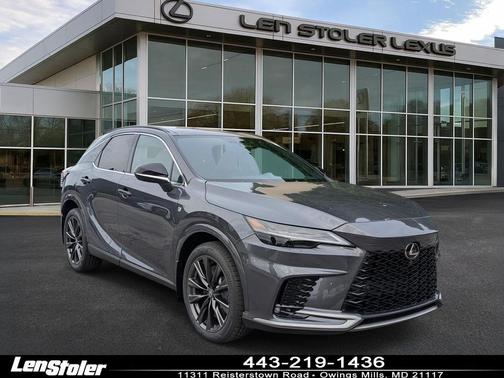 Cloudburst Gray 2026 Lexus RX 350 F SPORT Handling