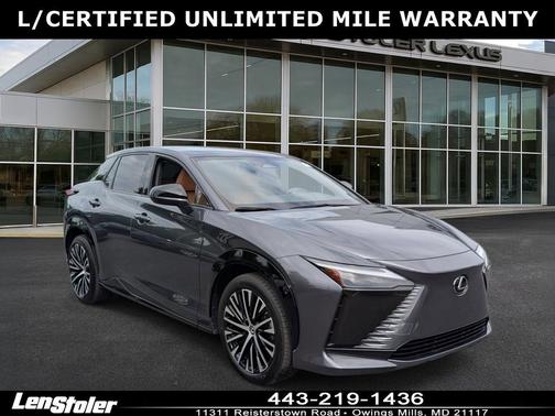 Cloudburst Gray 2023 Lexus RZ 450e Luxury