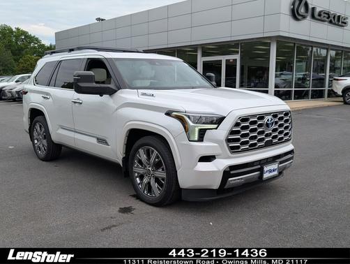 Wind Chill Pearl 2024 Toyota Sequoia Capstone