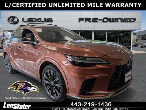 2024 Lexus RX 350 F SPORT Handling