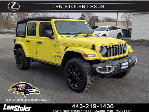 High Velocity Clearcoat 2024 Jeep Wrangler 4xe Sahara SUV