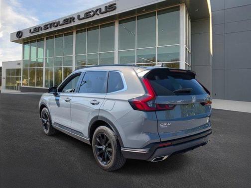 Gray 2024 Honda CR-V Hybrid Sport AWD