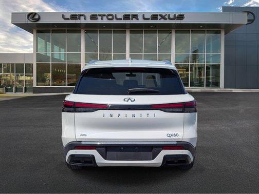 Majestic White 2023 INFINITI QX60 Luxe