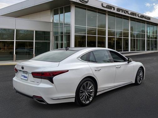 Eminent White Pearl 2022 Lexus LS 500 Base