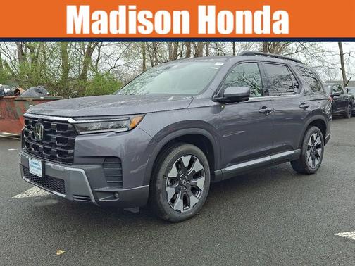 Modern Steel Metallic 2026 Honda Pilot Elite