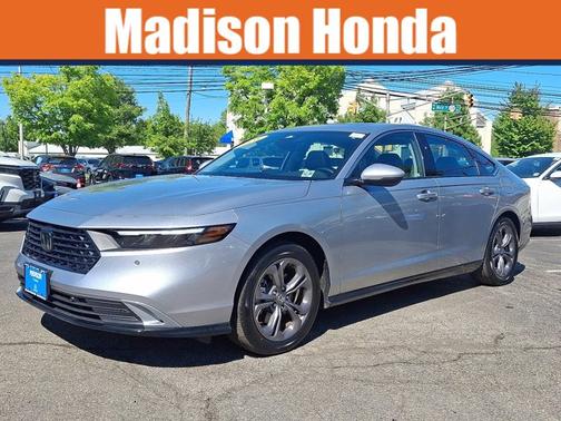 Solar Silver Metallic 2025 Honda Accord Hybrid EX-L