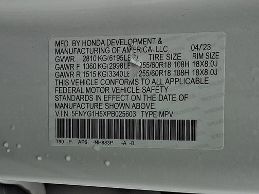 2023 Honda Pilot EX-L 7 Passenger