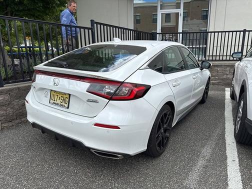 Platinum White Pearl 2023 Honda Civic Sport Touring