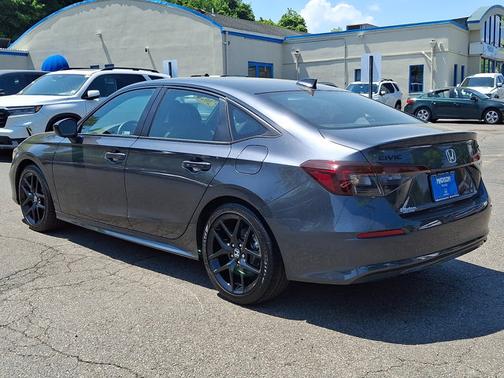 Meteorite Gray Metallic   Gd 2026 Honda Civic Hybrid Sport