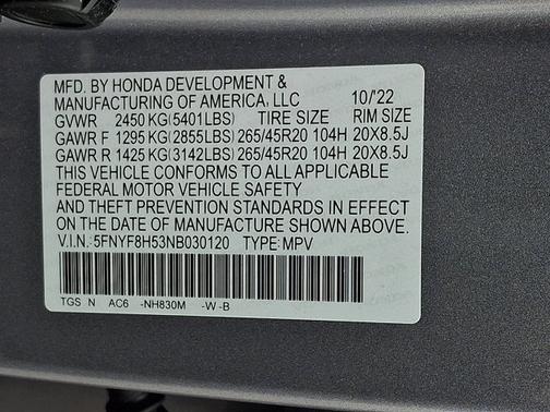 2022 Honda Passport EX-L