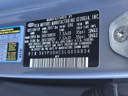 2020 Kia Telluride EX