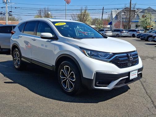 Platinum White Pearl   Wx 2021 Honda CR-V EX-L