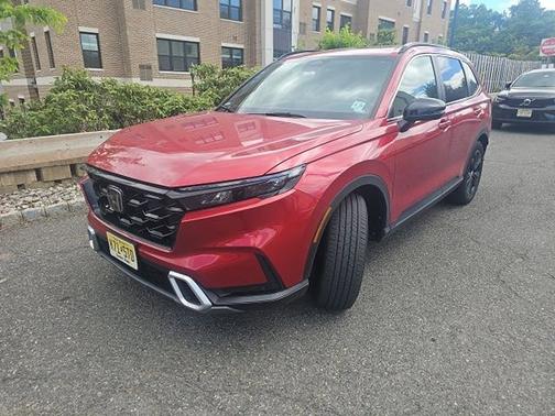 Radiant Red Metallic 2024 Honda CR-V Hybrid Sport Touring