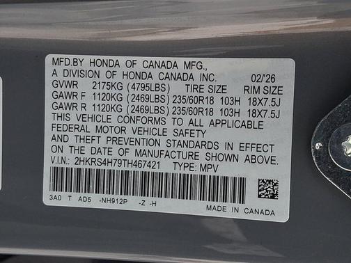 2026 Honda CR-V EX-L