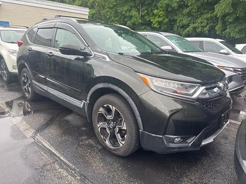 Dark Olive Metallic 2017 Honda CR-V Touring