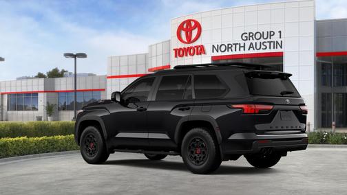 Midnight Black Metallic 2026 Toyota Sequoia TRD Pro