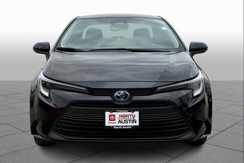 Midnight Black Metallic 2024 Toyota Corolla Hybrid LE