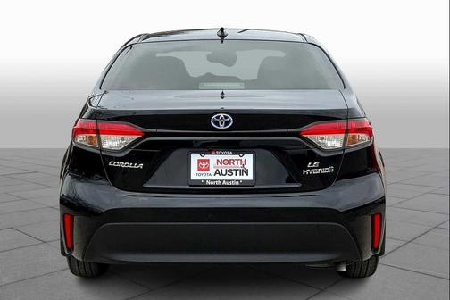 Midnight Black Metallic 2024 Toyota Corolla Hybrid LE