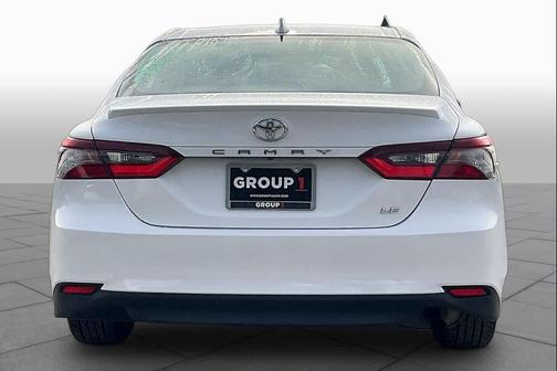 Super White 2021 Toyota Camry LE