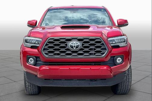 Barcelona Red Metallic 2021 Toyota Tacoma TRD Sport