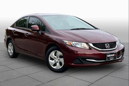 Taffeta White 2013 Honda Civic LX