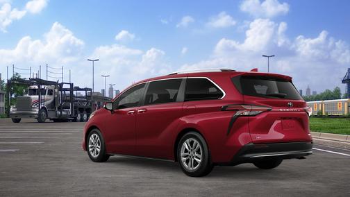 Ruby Flare Pearl 2026 Toyota Sienna Limited
