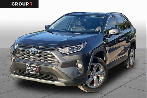 Magnetic Gray Metallic 2020 Toyota RAV4 Hybrid Limited