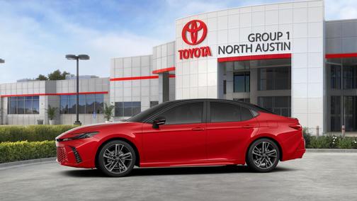 Red 2026 Toyota Camry XSE