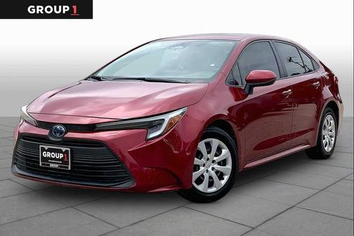 Ruby Flare Pearl 2024 Toyota Corolla Hybrid LE
