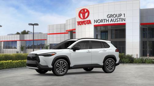 White 2026 Toyota Corolla Cross XLE