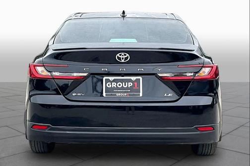 Midnight Black Metallic 2026 Toyota Camry LE
