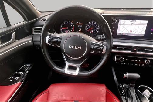 Glacial White Pearl 2023 Kia K5 GT-Line