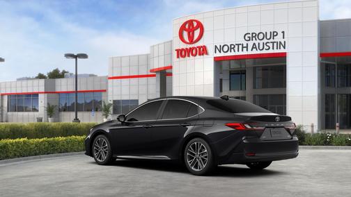 Black 2025 Toyota Camry XLE
