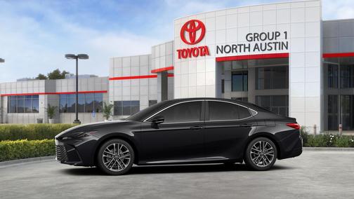 Black 2025 Toyota Camry XLE