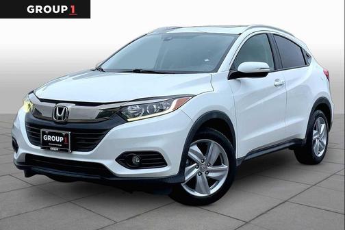 Platinum White Pearl 2019 Honda HR-V EX
