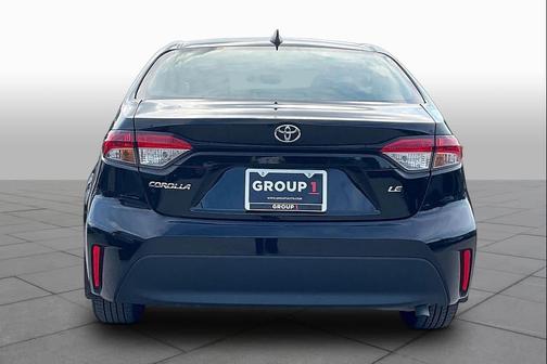 Midnight Black Metallic 2025 Toyota Corolla LE