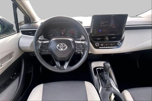 Midnight Black Metallic 2025 Toyota Corolla LE