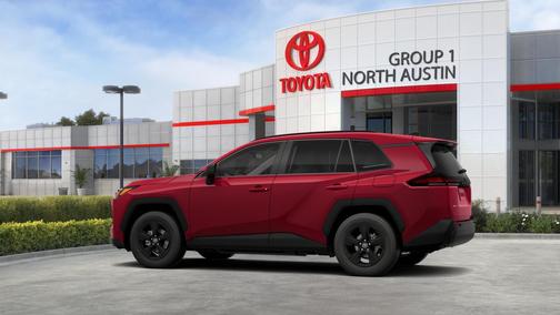 Ruby Flare Pearl 2026 Toyota RAV4 LE