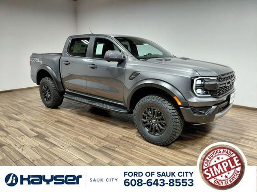 Carbonized Gray Metallic 2026 Ford Ranger Raptor