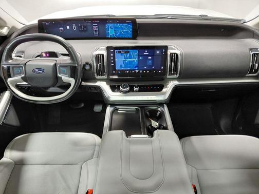 White Metallic 2025 Ford Expedition Max Platinum