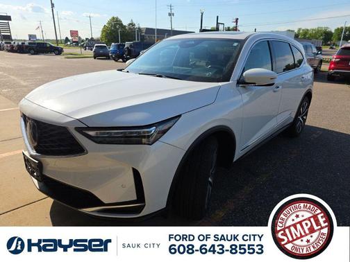 Platinum White Pearl 2026 Acura MDX Technology Package