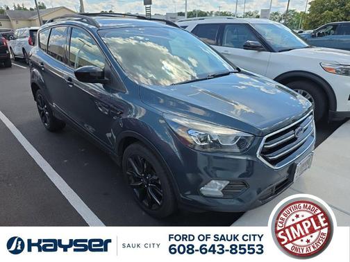 Sea Green 2019 Ford Escape SE