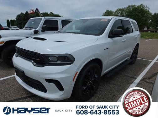 White Knuckle Clearcoat 2024 Dodge Durango R/T Plus
