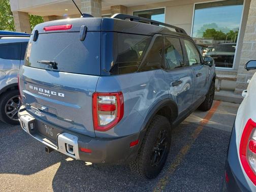 Azure Gray Metallic 2025 Ford Bronco Sport Badlands