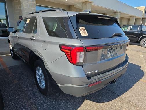 Gray Metallic 2025 Ford Explorer Active