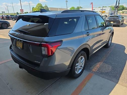 Gray Metallic 2025 Ford Explorer Active