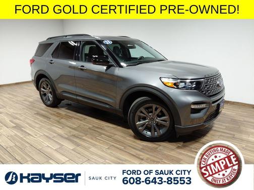 Carbonized Gray Metallic 2023 Ford Explorer XLT